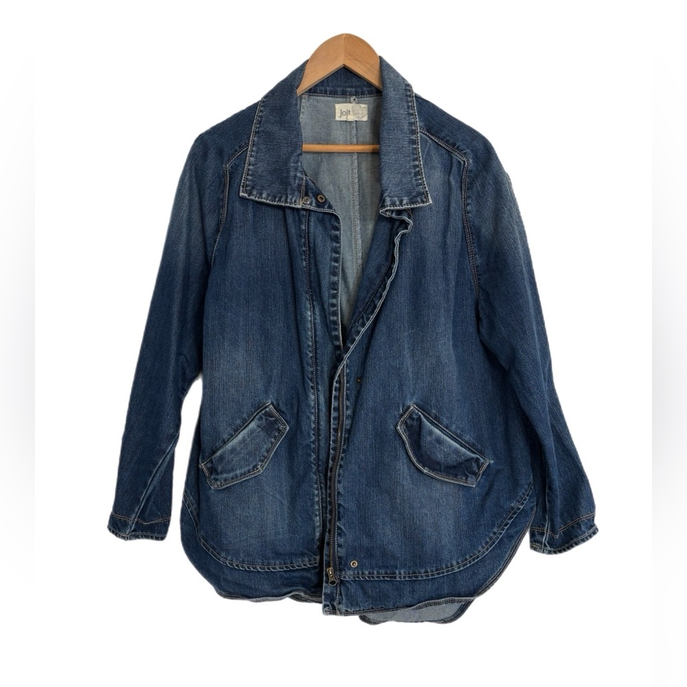 Jolt unique structure Jean jacket - image 3